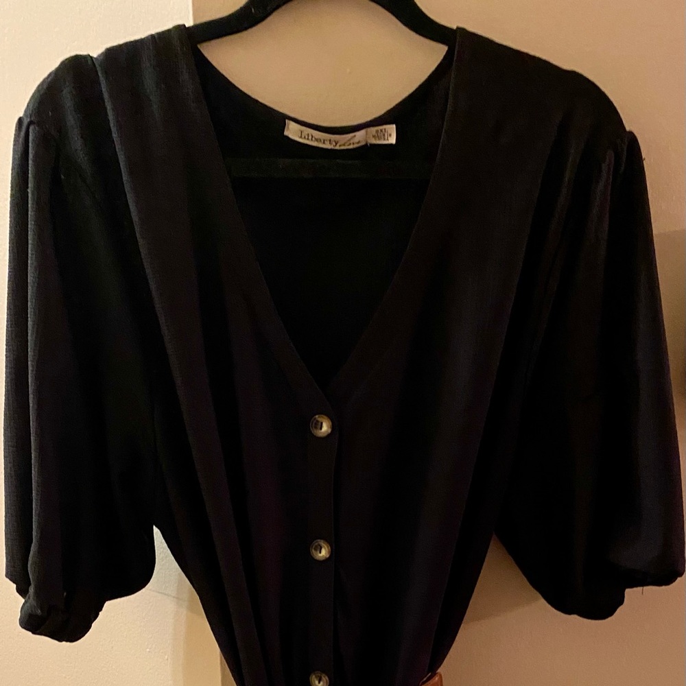 Liberty Love, 2XL, Black Dress